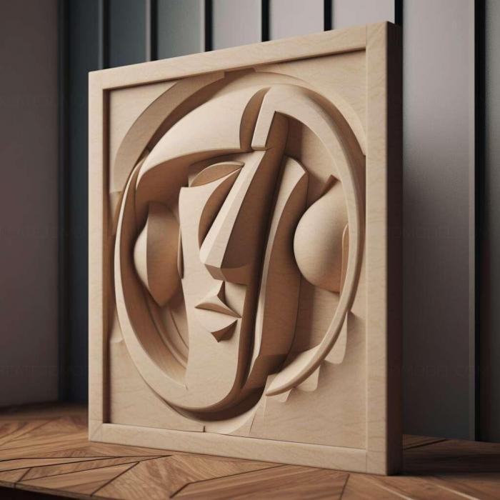 نموذج ثلاثي الأبعاد لآلة CNC 3D Art 